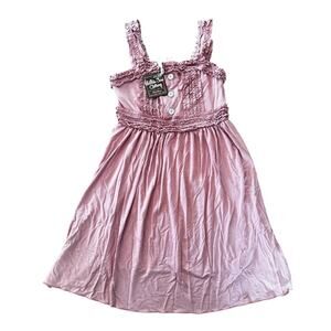Matilda Jane Dune Buggy Emilia Dress Mauve Ruffled Dress Viscose Size 12